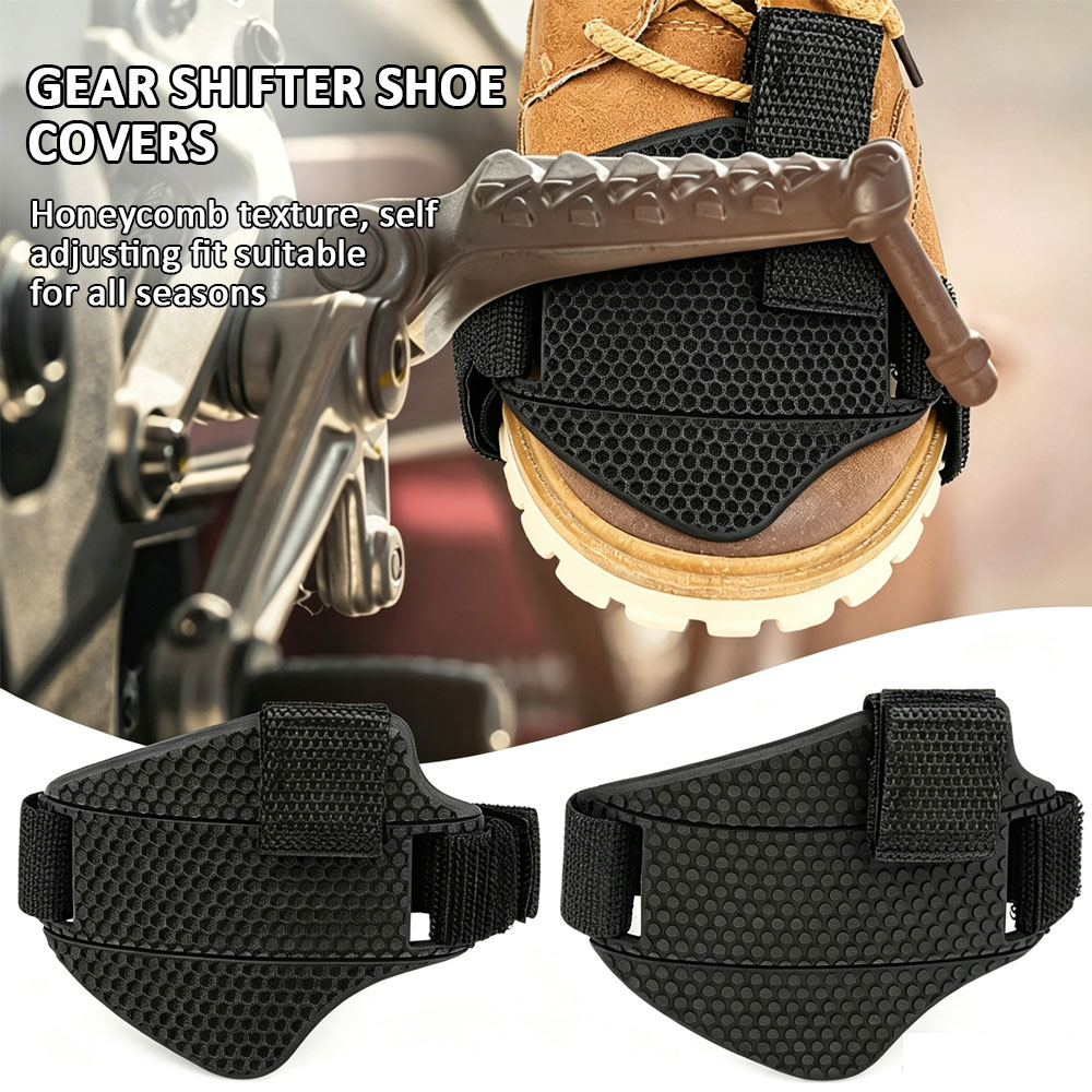 Motorcycle Gear Lever Extender - Stofdichte motorfiets schakelpedaal rubberen beschermhoes, verstelbare