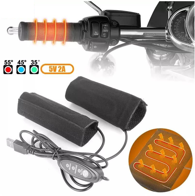 Handlebar Grip Heated - 5 V 2A Motorfiets Verwarmde Handgrepen