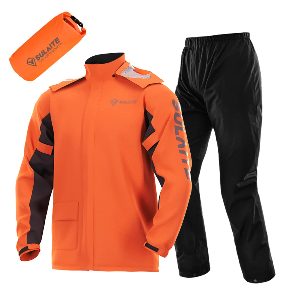 Motorcycle Gear For Woman - Motorfiets regenkleding set, lichtgewicht regenpak, waterdicht