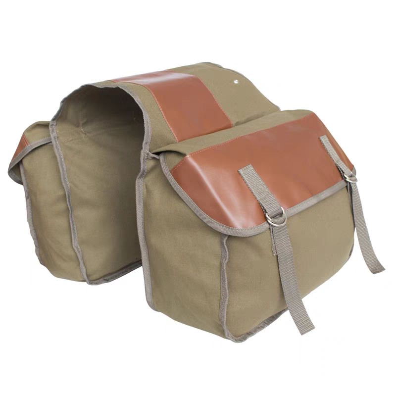 Canvas Lederen Achter Zadeltas - Motorcycle Gear Backpack recensie en prijs