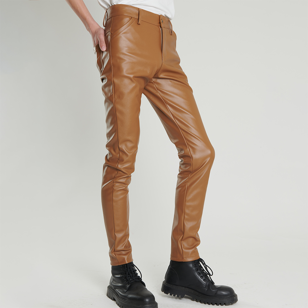 Heren Leren Broek Skinny Fit E - Motorcycle Gear Mens recensie en prijs