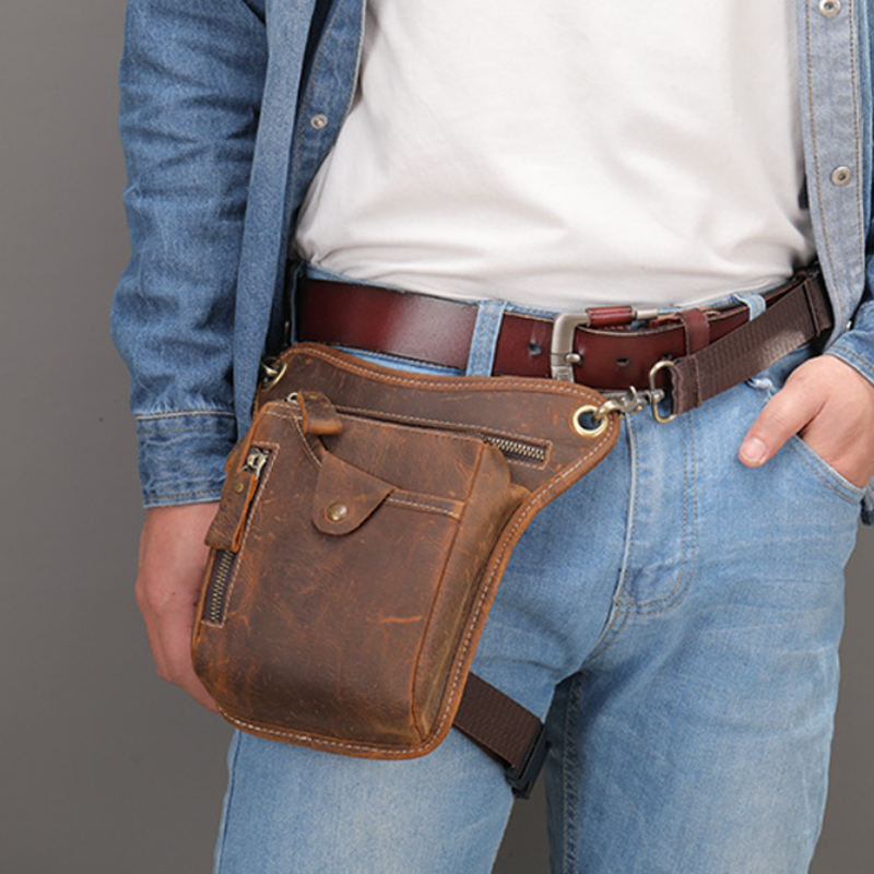 Vintage Pu Lederen Heuptas Dro - Motorcycle Gear Backpack recensie en prijs