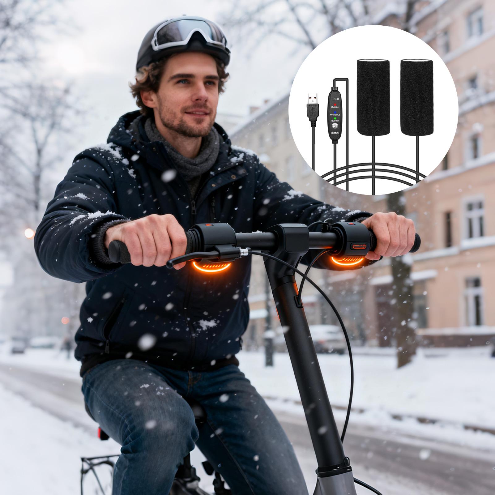 Verwarmde handvatten voor moto - Handlebar Grip Heated recensie en prijs
